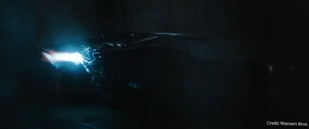 The Batman - Bruce Wayne batmobile (Credit - Warner Bros ) 