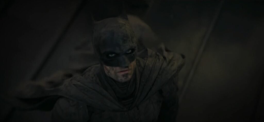 The Batman :- Robert Pattinson as Bruce Wayne / Batman , Zoë Kravitz as Selina Kyle / Catwoman (credit - Warner Bros)