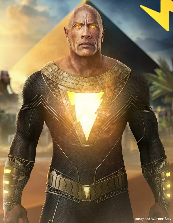 DC's Black Adam - Dwayne 'the Rock ' Johnson (Credit Warner Bros.)