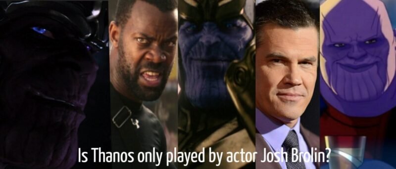 Is Thanos only played by actor Josh Brolin? Thanos , Josh Brolin , Damon Poitier ( Credit - Marvel Studios)