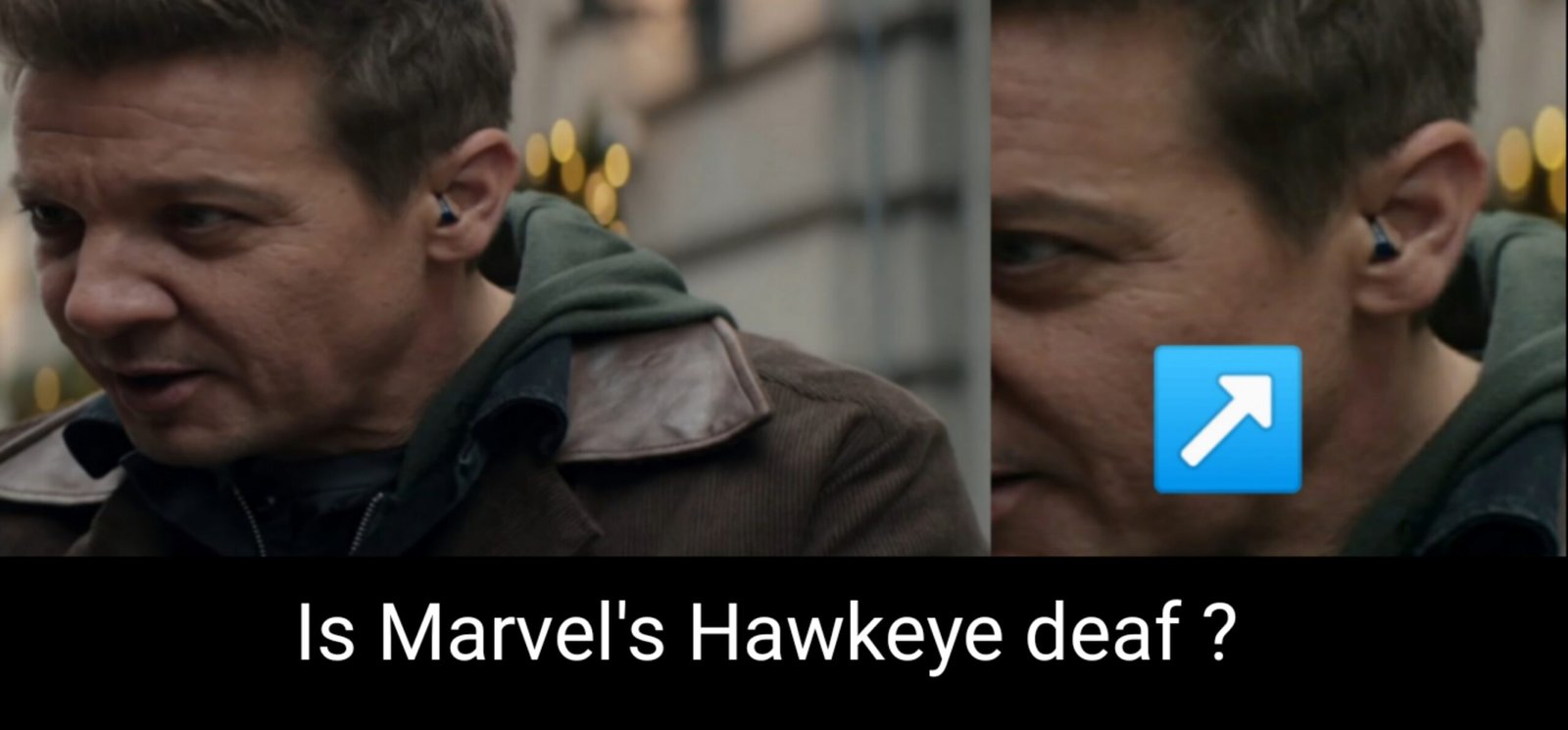 Marvel's Hawkeye :- Clint Barton/Hawkeye hawkeye is deaf (Credit - Marvel Studios)