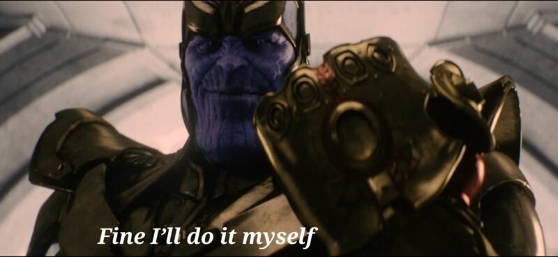 Avengers Ageof Ultron :- Thanos Quotes - “Fine I’ll do it myself.” (Credit - Marvel Studios)