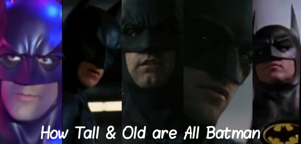 How tall is Batman & How old is Batman (Credit - Warner Bros. & DC comics)