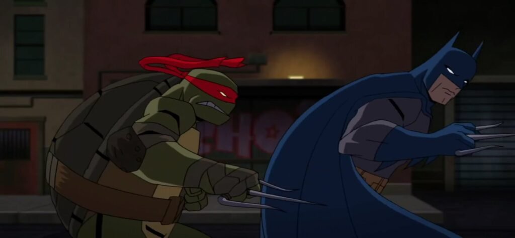 Batman vs teenage Mutant Ninja turtles :- Bruce Wayne/Batman (Credit - Warner Bro. & DC Comics)