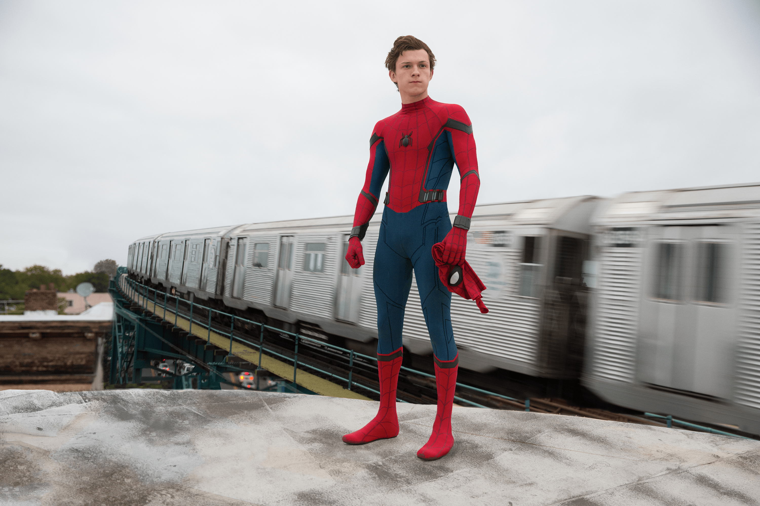 Spider-man Homecoming :- Tom Holland /Spiderman (Credit - Marvel Studios & Sony pictures)