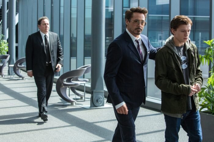 Spider-man Homecoming :- Tony Stark/Iron man , Tom Holland /Spiderman (Credit - Marvel Studios & Sony pictures)