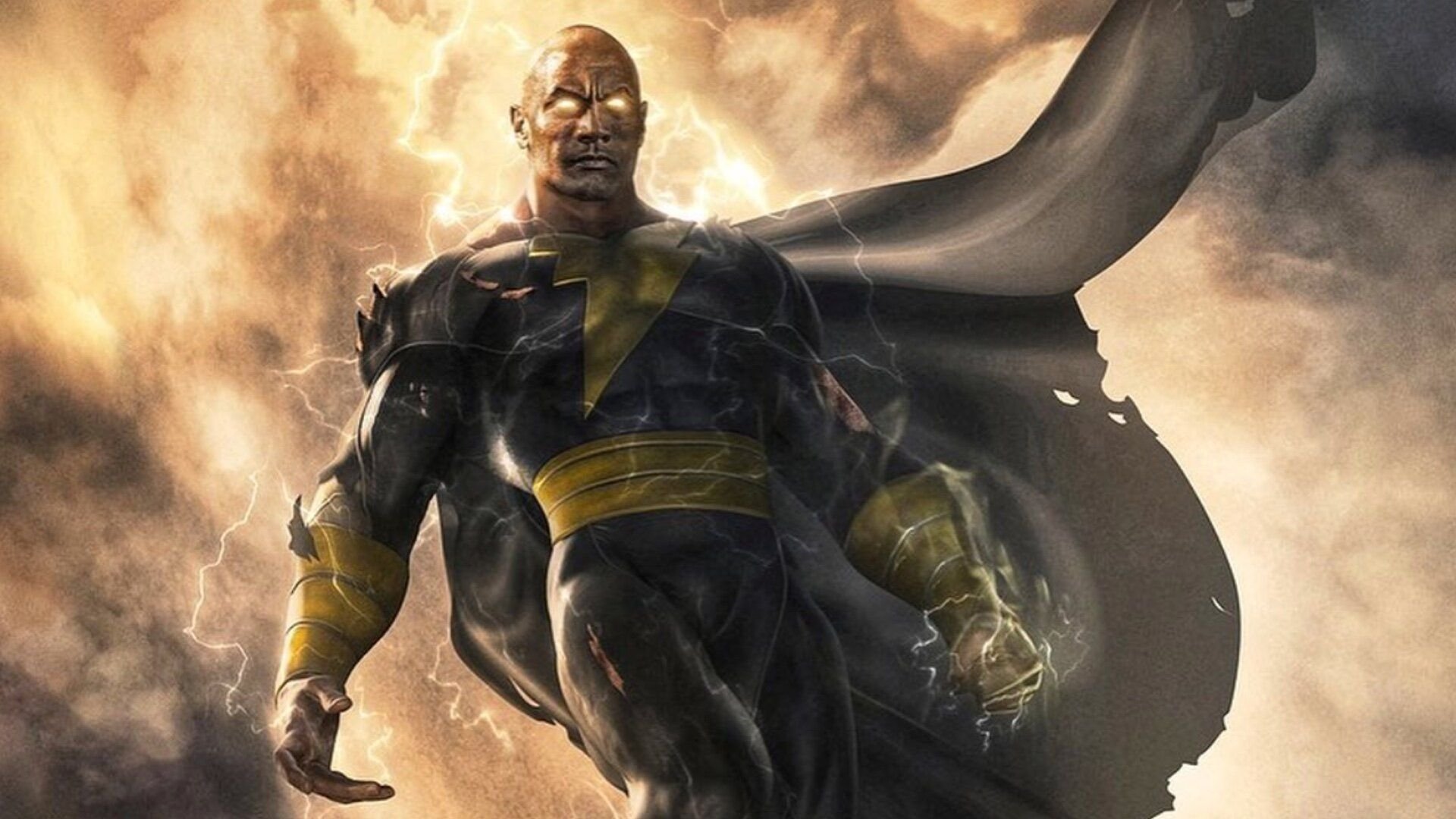 Black Adam :- Dwayne Johnson as Teth-Adam / Black Adam (Credit - Warner Bros & DC Comics)