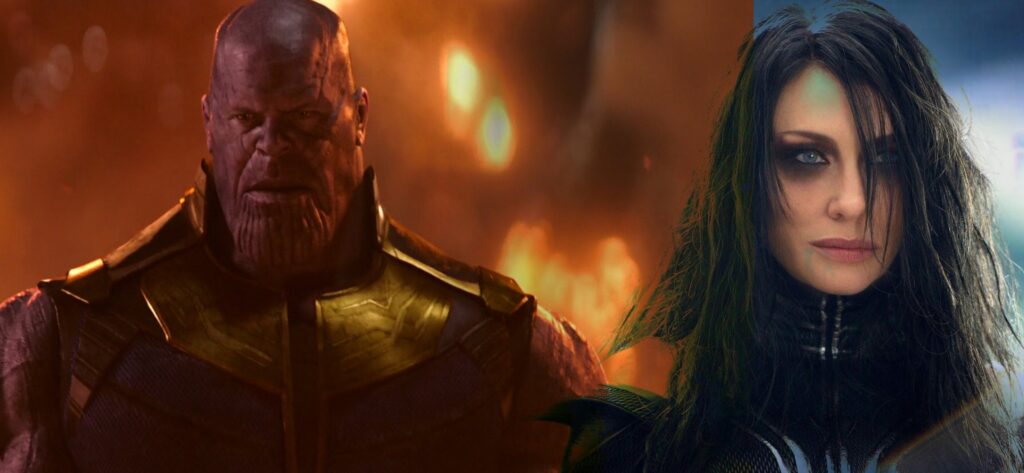 Who is stronger Hela or Thanos without Infinity Stones ? Who can defeat Hela ? Can Hela stop Thanos ? Did Thanos know about Hela ? Everything you want to know. (Credit - Marvel Studios )