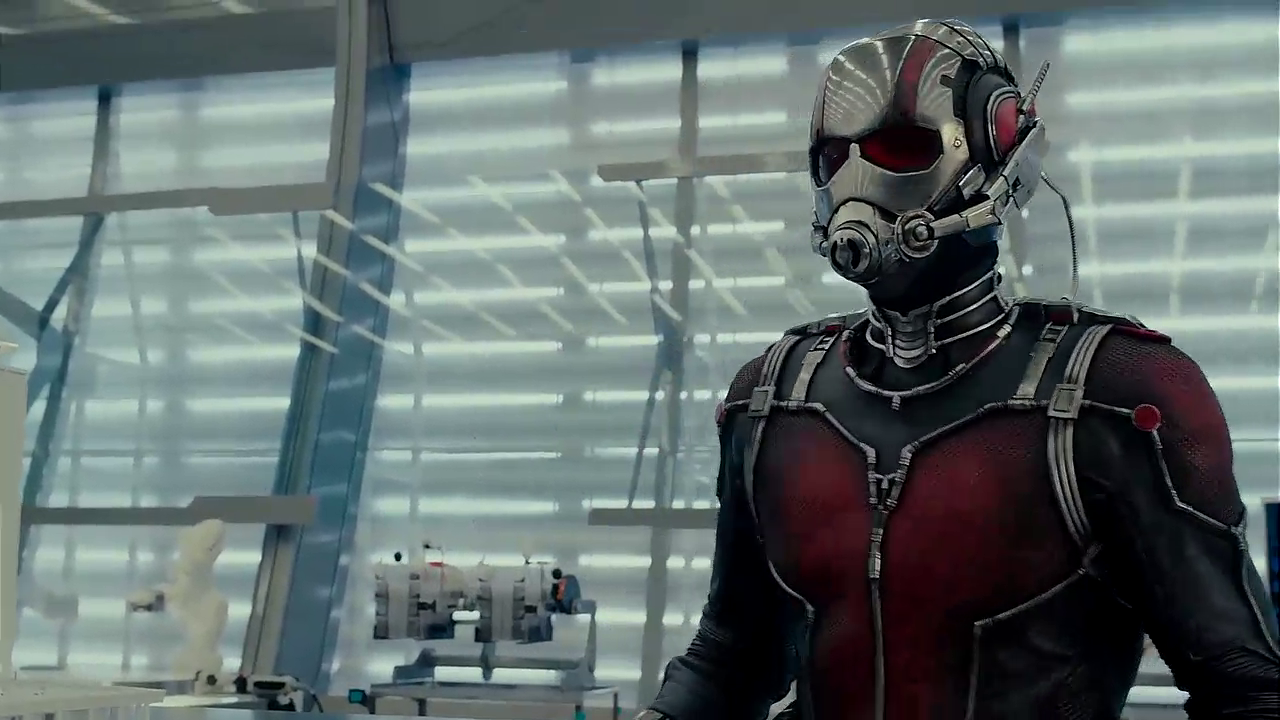 Ant-Man :- Paul Rudd as Scott Lang / Ant-Man, Evangeline Lilly as Hope Van Dyne ( Credit - Marvel Studios)