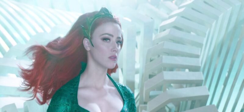 Aquaman :- Amber Heard as Mera (Credit - Warner Bros & DC Comics)