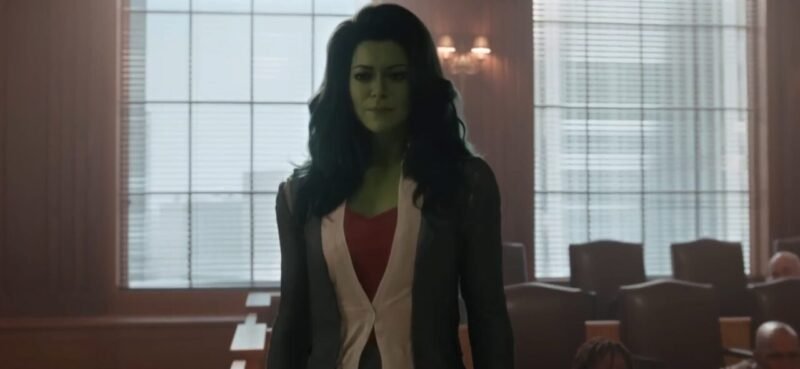 She Hulk Tv Series :- Tatiana Maslany as Jennifer Walters / She Hulk ( Credit - Marvel Studios)