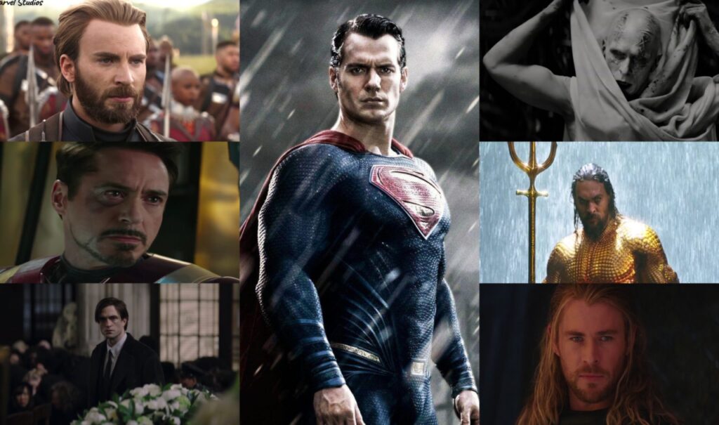 Henry Cavill Height Comparison To Marvel & DC Actors Height (Credit - Marvel Studios & DC Comics, Warner Bros)