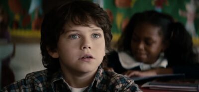 Man Of Steel :- Cooper Timberline as Clark Kent (9 Years) (Credit - DC Comics & Warner Bros)