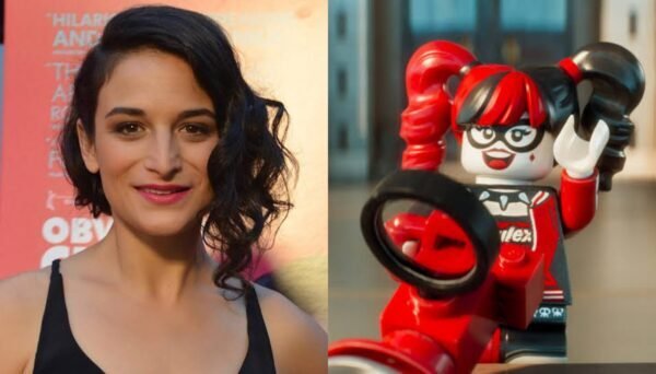 Who Played Harley Quinn in Movies, TV Show & Video Games :- Jenny Slate as Harley in The Lego Batman Movie (2017) (Credit - DC Comics & Warner Bros)