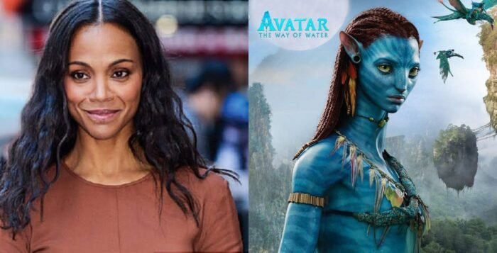 How Tall Are Avatars || Avatar The Way Of Water Cast How :- Zoe Saldaña as Neytiri (Credit - 20th Century Fox)