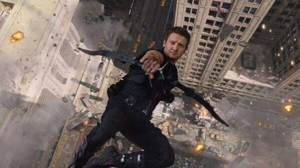The Avengers 2012 Cast Thanos, Villain, Box Office, Budget, DVD Release date, Director, Plot, Comics :- Jeremy Renner as Clint Barton / Hawkeye (Credit - Marvel Studios)