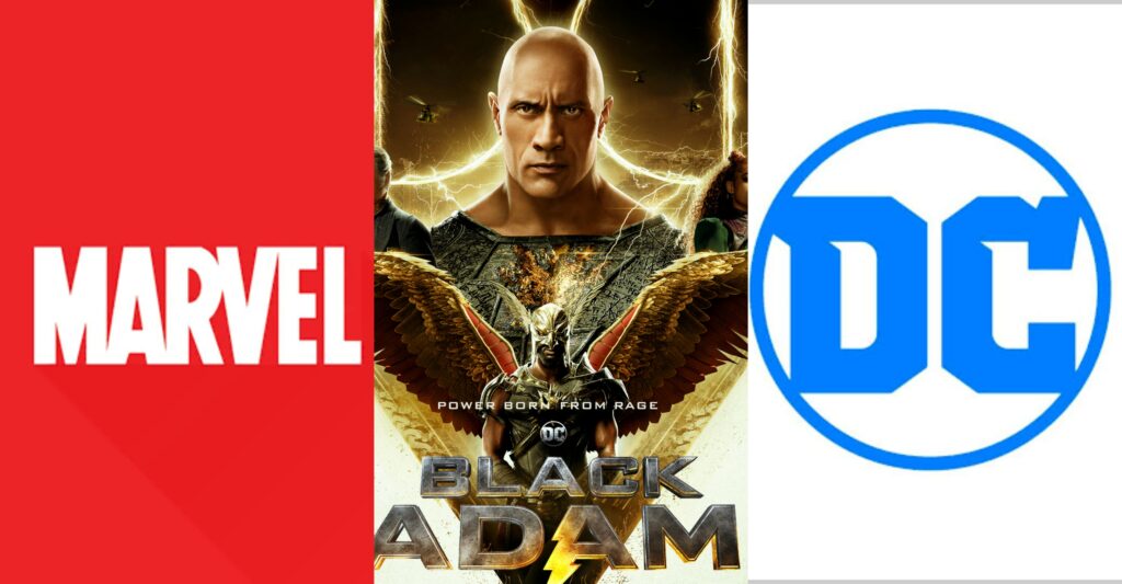 Is Black Adam Marvel Or DC || Who Played Black Adam (Credit - DC Comics & Warner Bros)