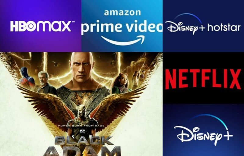 Is Black Adam on HBO Max Or Disney Plus Hotstar, Amazon Prime & Netflix (Credit - DC Comics & Warner Bros)