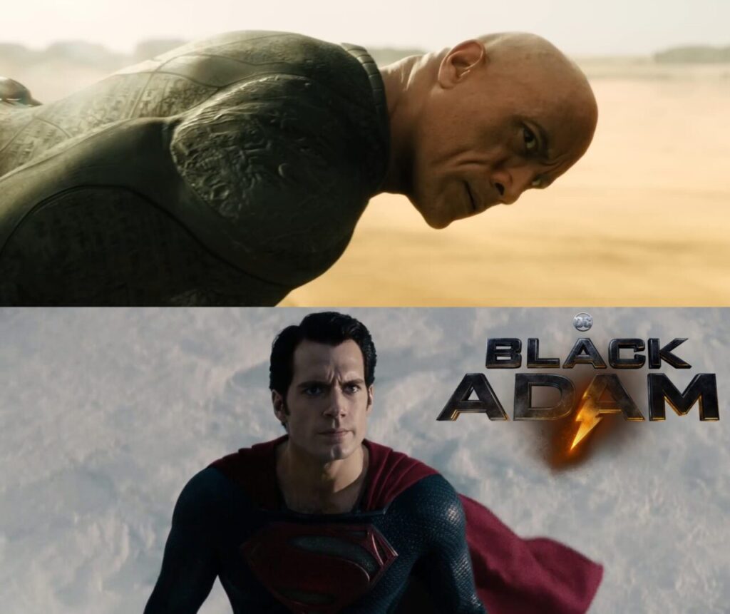 Superman Cameo In Black Adam Post Credit Scene (Credit - DC Comics & Warner Bros)