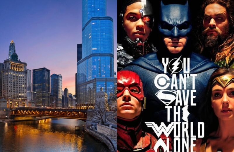 Where Was Justice League Filmed :- Chicago, Illinois, USA (Credit - DC Comics & Warner Bros)