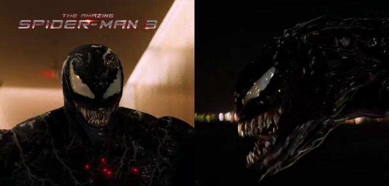 Is Venom in The Amazing Spiderman 3? (Credit - Marvel Studios & Sony Pictures)