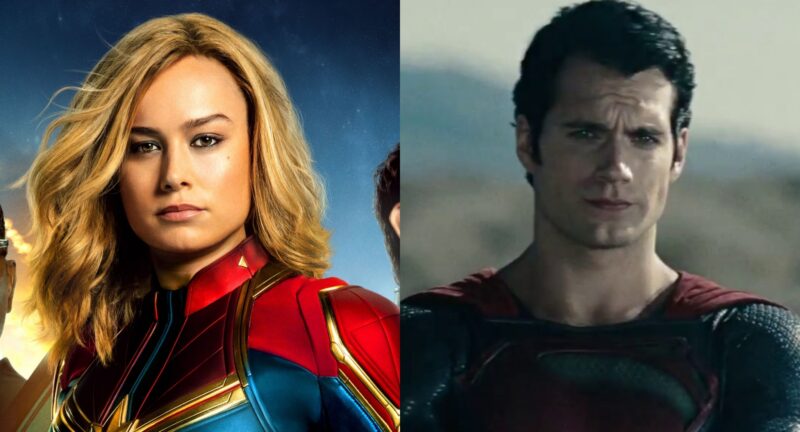 Captain Marvel Vs Superman: Who Will Win? (Credit - Marvel Studios, DC Comics & Warner Bros.)