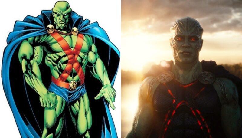 Who Plays Martian Manhunter In The Snyder Cut? (Credit - DC Comics & Warner Bros)