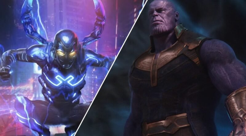 Blue Beetle Vs Thanos: Can A Blue Beetle Beat Thanos? (Credit - Marvel Studios, DC Comics & Warner Bros)