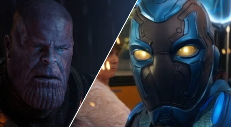 Blue Beetle Vs Thanos: Can A Blue Beetle Beat Thanos? (Credit - Marvel Studios, DC Comics & Warner Bros)