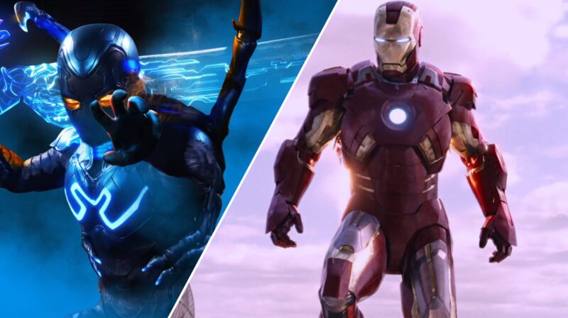 Blue Beetle Vs. Iron Man: Who Would Won Blue Beetle or Iron Man? (Credit - Marvel Studios & DC Comics, Warner Bros)