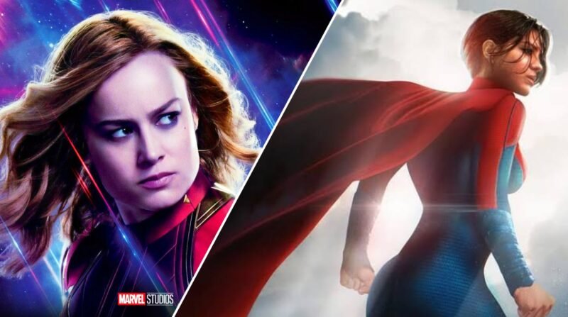 Supergirl Vs Captain Marvel: Can Captain Marvel Beat Supergirl? (Credit - Marvel Studios, DC Comics & Warner Bros)