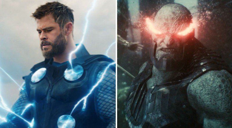Thor vs Darkseid: Who Is More Powerful Thor or Darkseid? (Credit - Marvel Studios, DC Comics & Warner Bros)